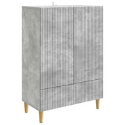 Kreveta Betonska siva 66 x 34,5 x 95 cm Konstruirano drvo