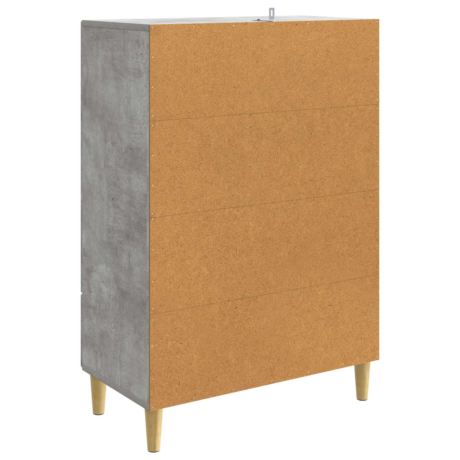 Kreveta Betonska siva 66 x 34,5 x 95 cm Konstruirano drvo
