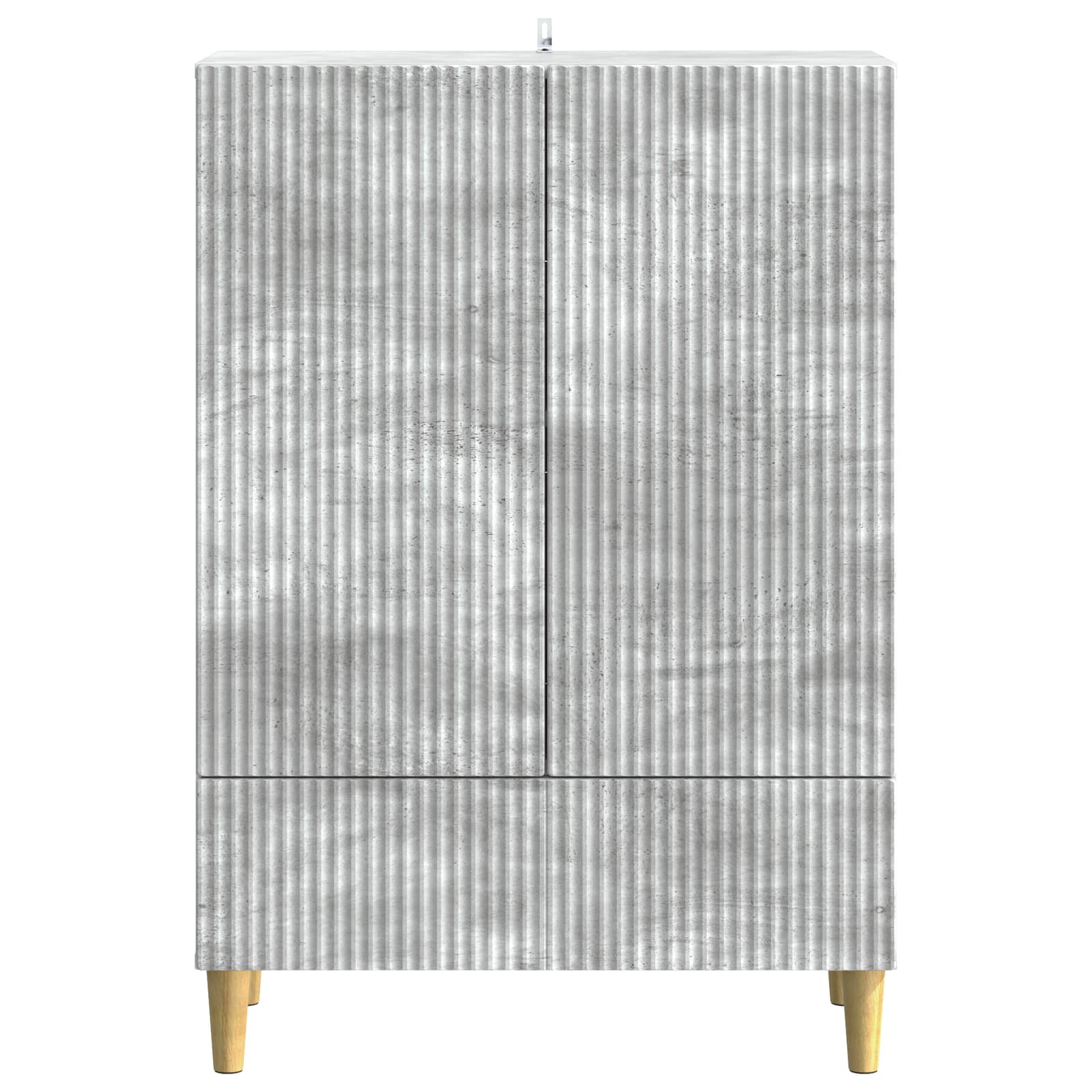 Kreveta Betonska siva 66 x 34,5 x 95 cm Konstruirano drvo