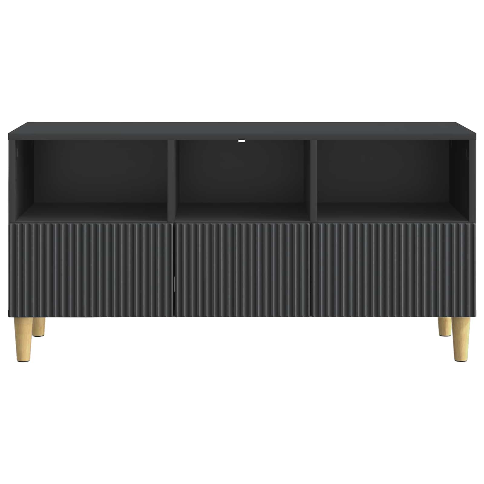 TV ormar s ladicama Crna 102 x 34,5 x 50 cm Konstruirano drvo