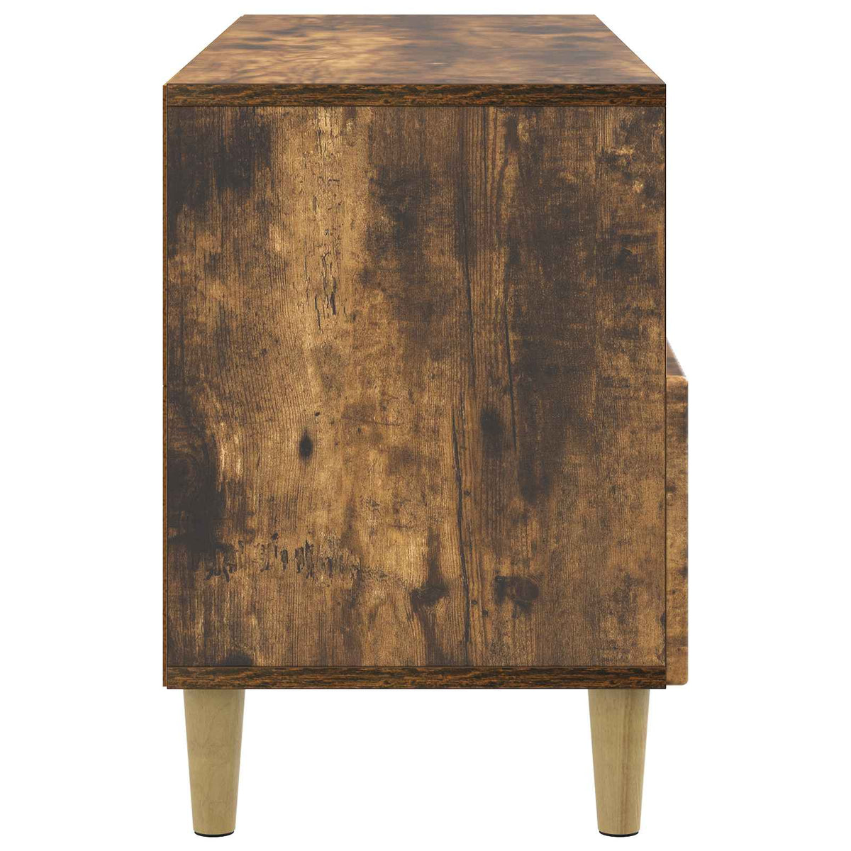 TV ormar 102 x 34,5 x 50 cm Dimljeni hrast Konstruirano drvo