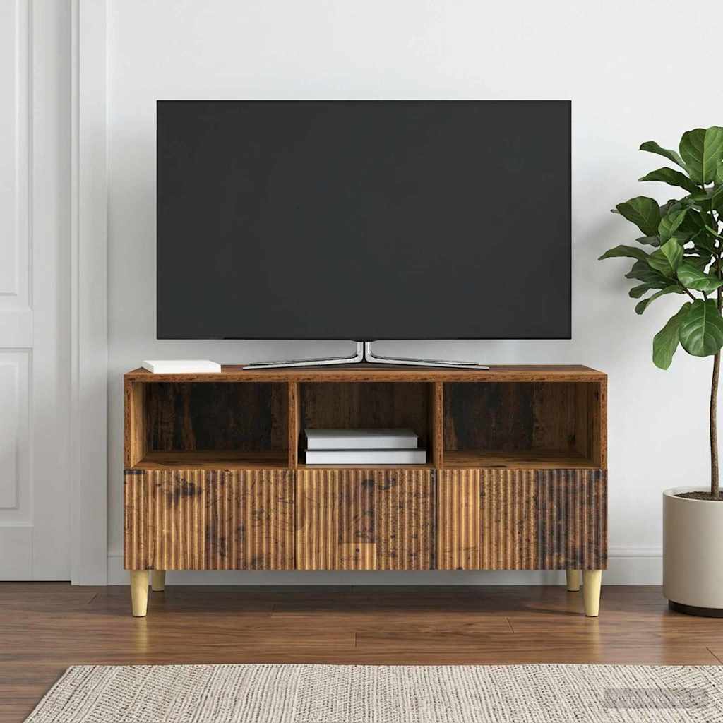 TV ormar 102 x 34,5 x 50 cm Staro drvo Konstruirano drvo