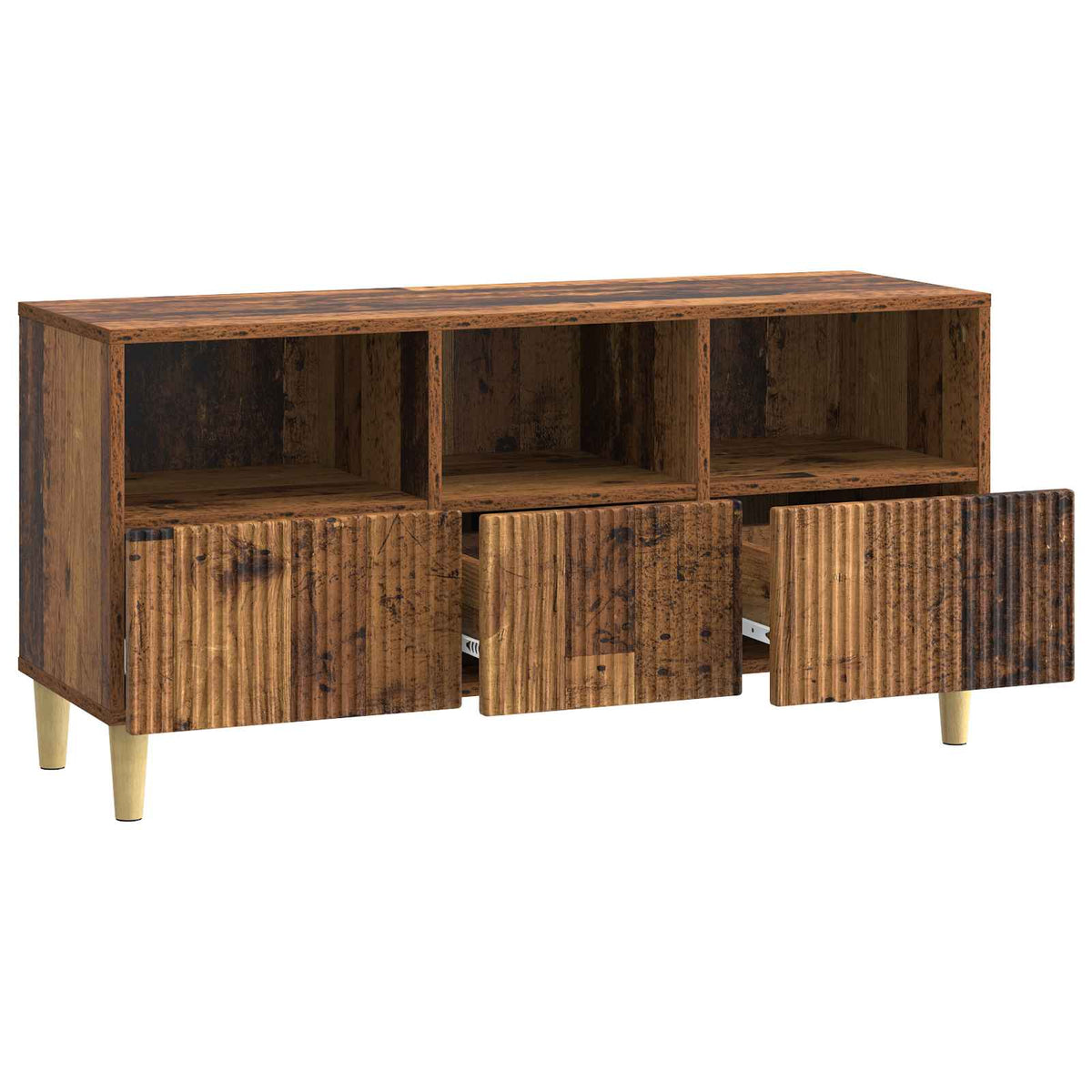 TV ormar 102 x 34,5 x 50 cm Staro drvo Konstruirano drvo