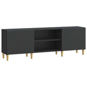 TV ormar Crna 150 x 31 x 50 cm Konstruirano drvo