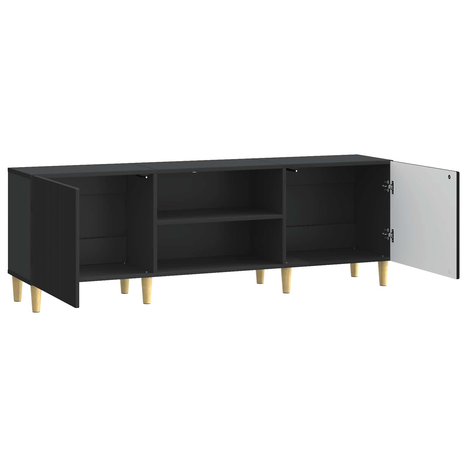 TV ormar Crna 150 x 31 x 50 cm Konstruirano drvo