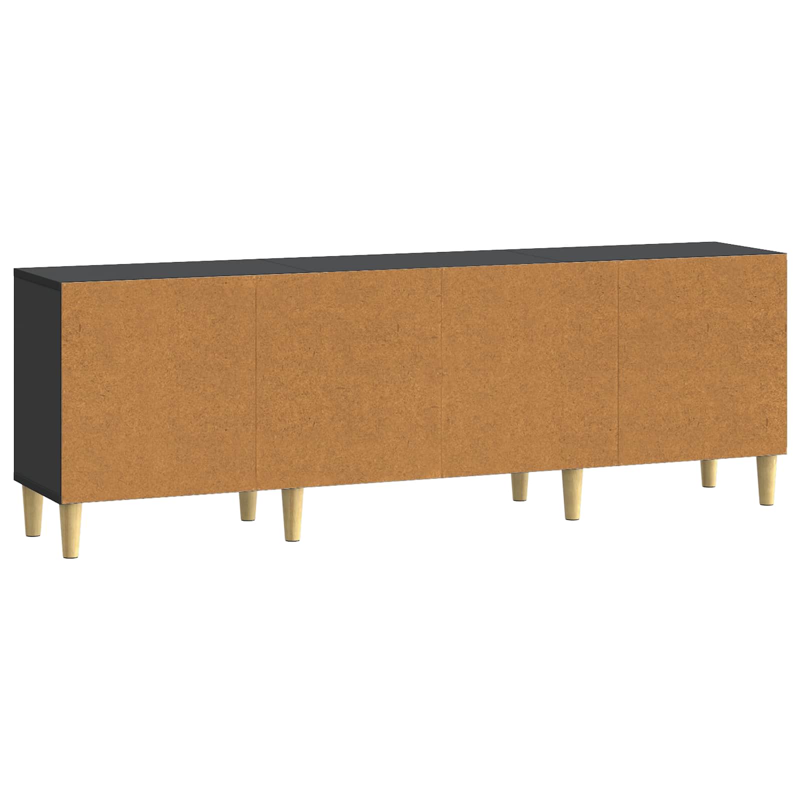TV ormar Crna 150 x 31 x 50 cm Konstruirano drvo