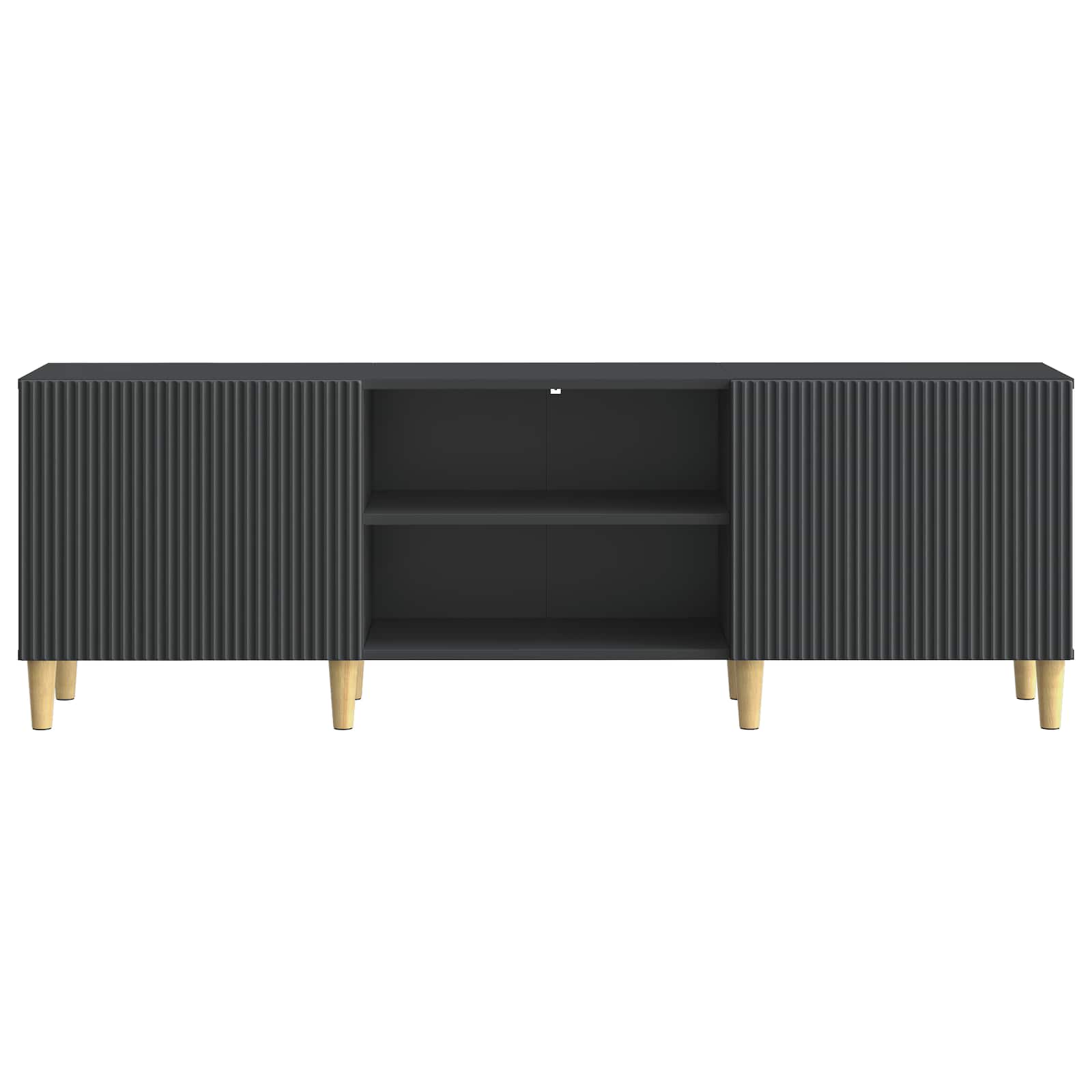 TV ormar Crna 150 x 31 x 50 cm Konstruirano drvo