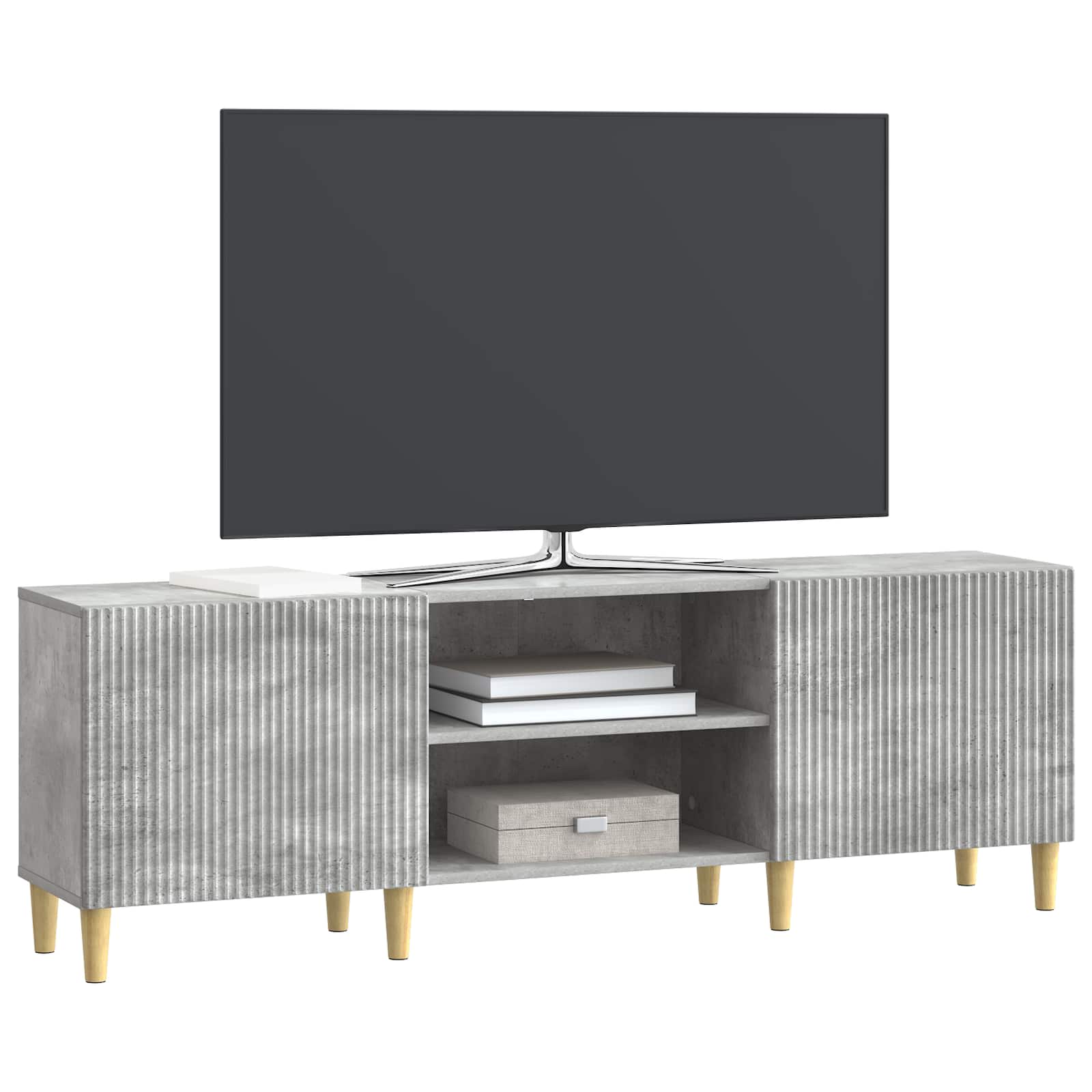 TV ormar Betonska siva 150 x 31 x 50 cm Konstruirano drvo