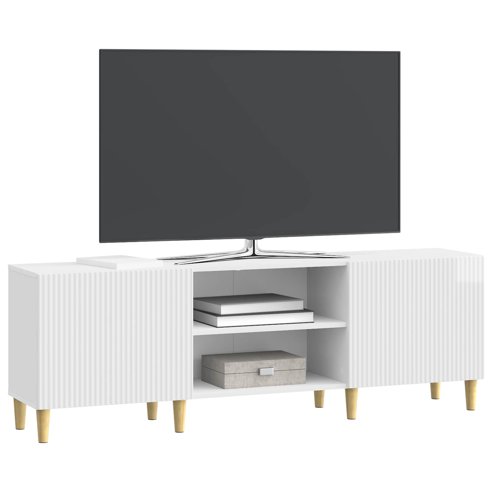 TV ormar Bijela visokog sjaja 150 x 31 x 50 cm
