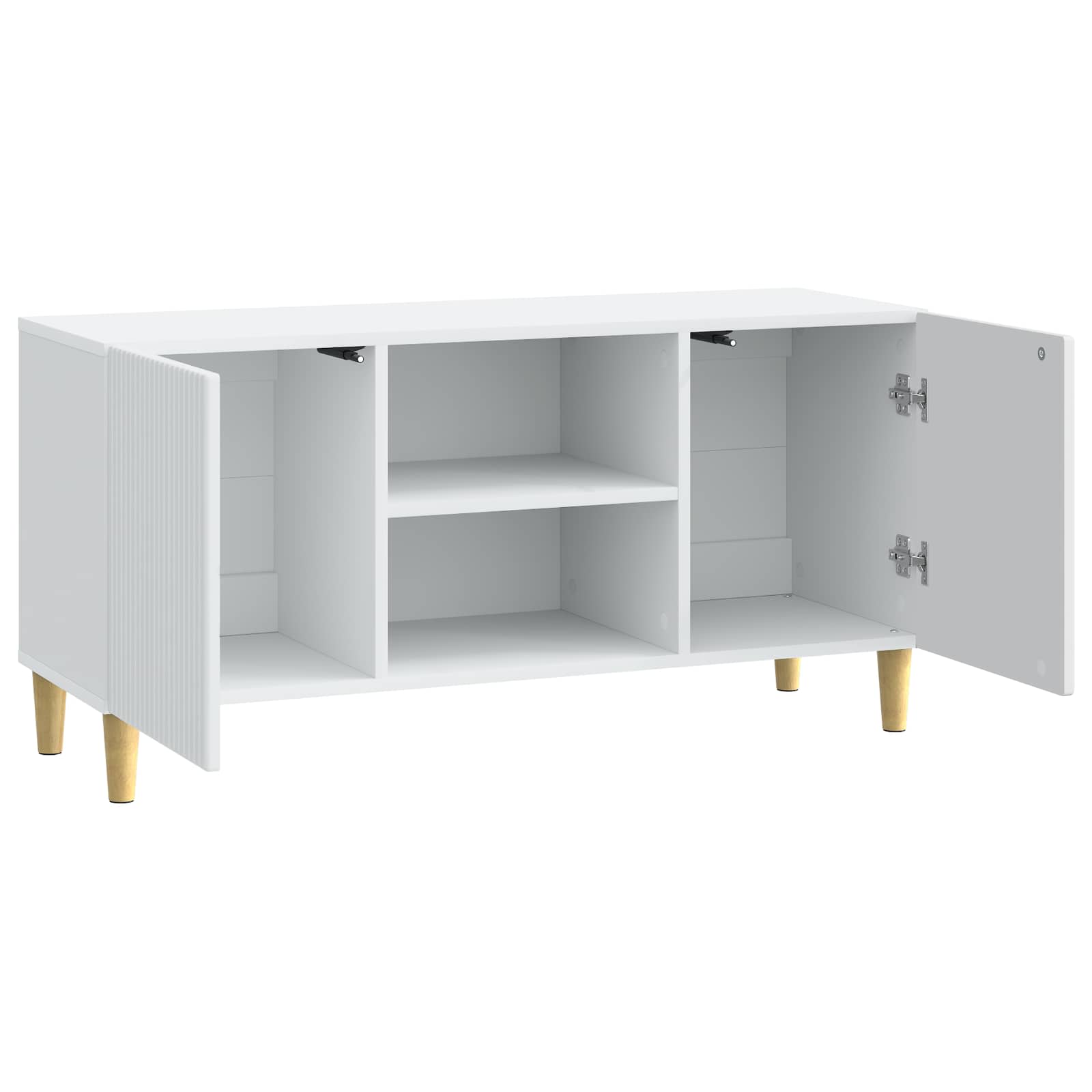 TV ormar Bijela 102 x 34,5 x 50 cm Konstruirano drvo