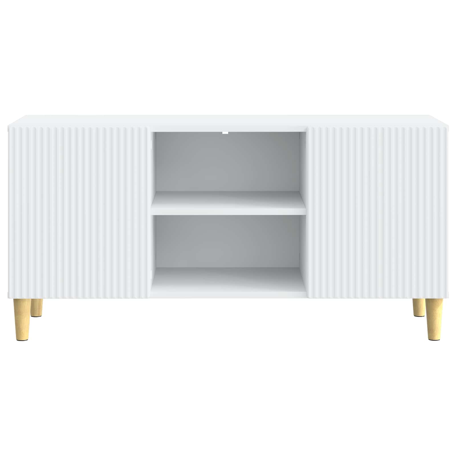 TV ormar Bijela 102 x 34,5 x 50 cm Konstruirano drvo