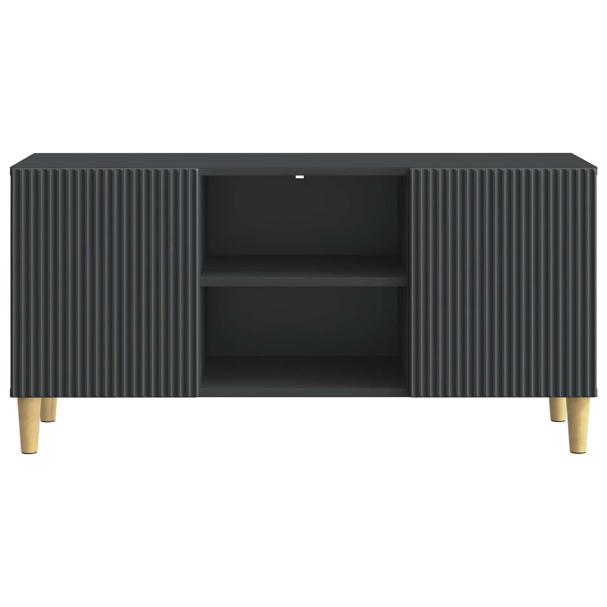 TV ormar Crna 102 x 34,5 x 50 cm Konstruirano drvo