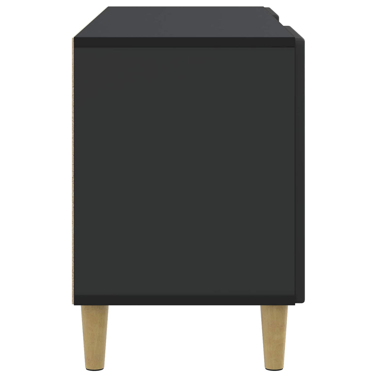 TV ormar Crna 102 x 34,5 x 50 cm Konstruirano drvo