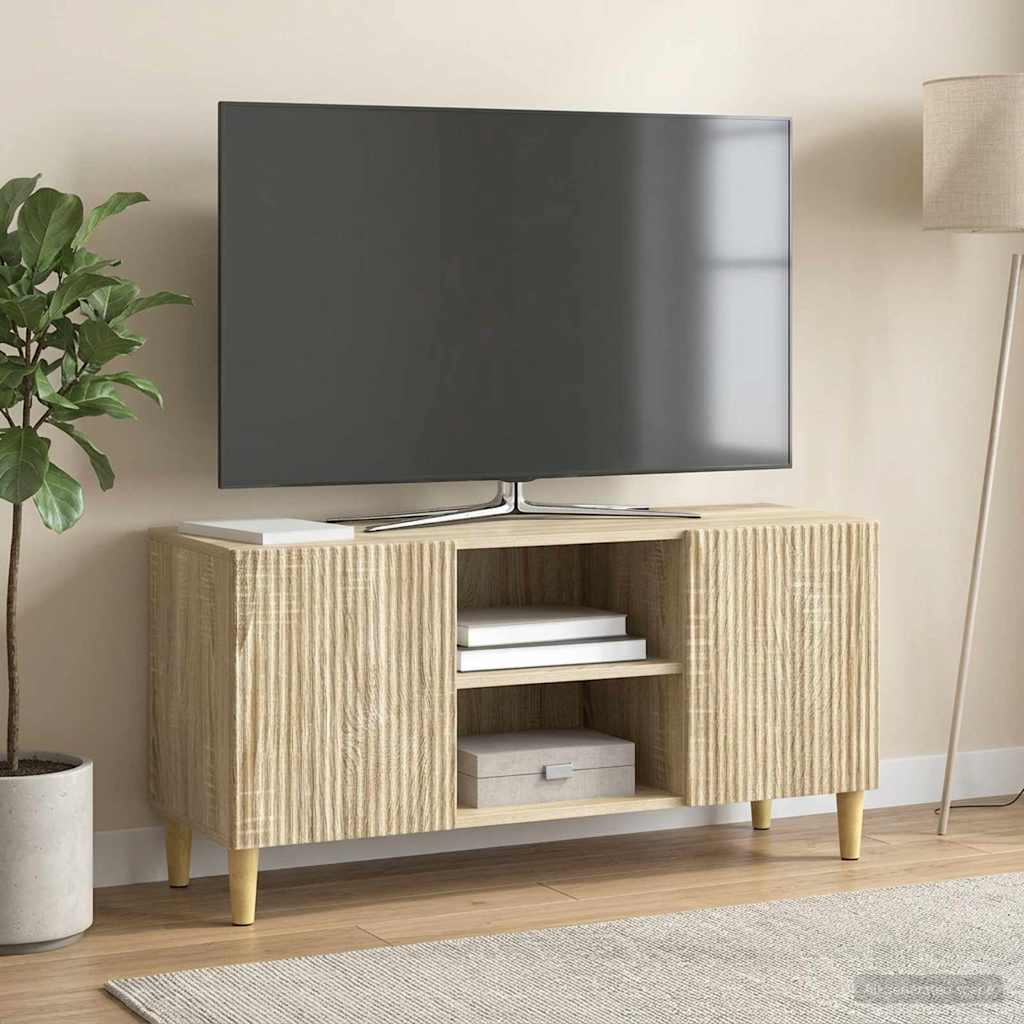 TV ormar 102 x 34,5 x 50 cm Hrast sonoma Konstruirano drvo