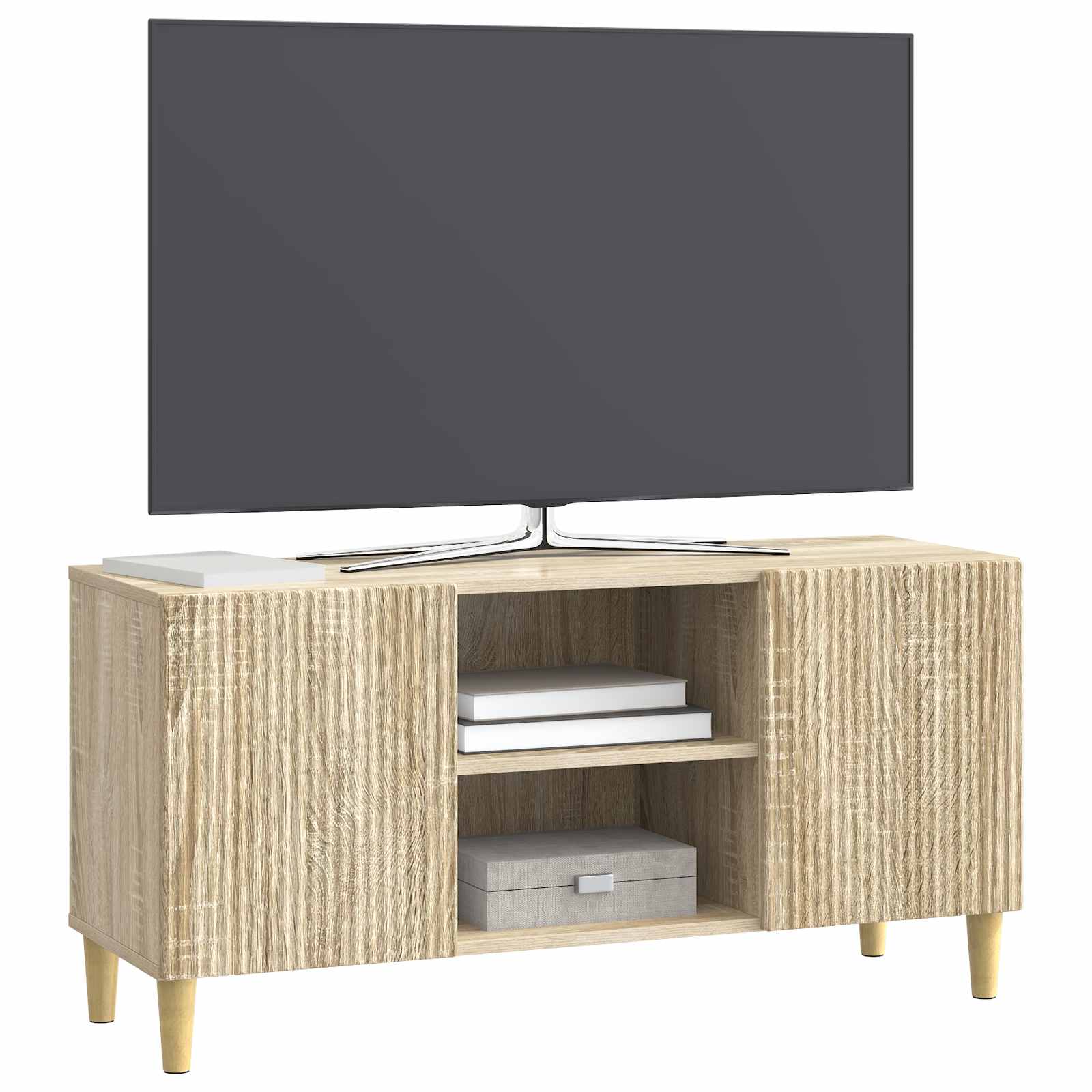 TV ormar 102 x 34,5 x 50 cm Hrast sonoma Konstruirano drvo