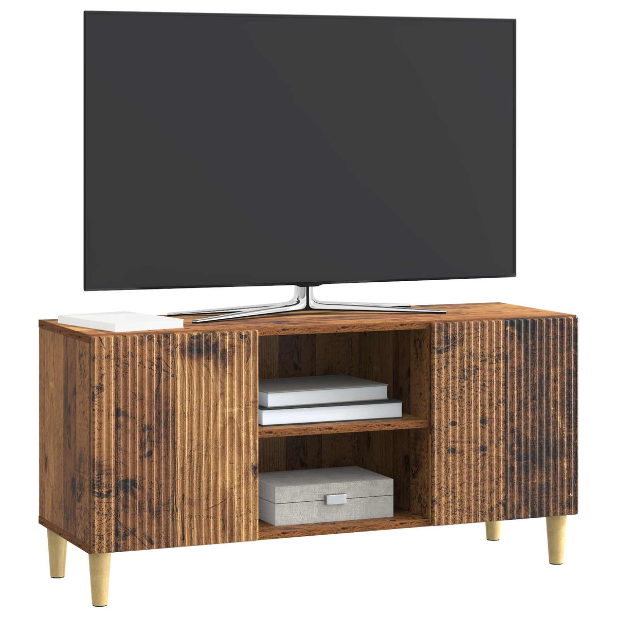 TV ormar 102 x 34,5 x 50 cm Staro drvo Konstruirano drvo