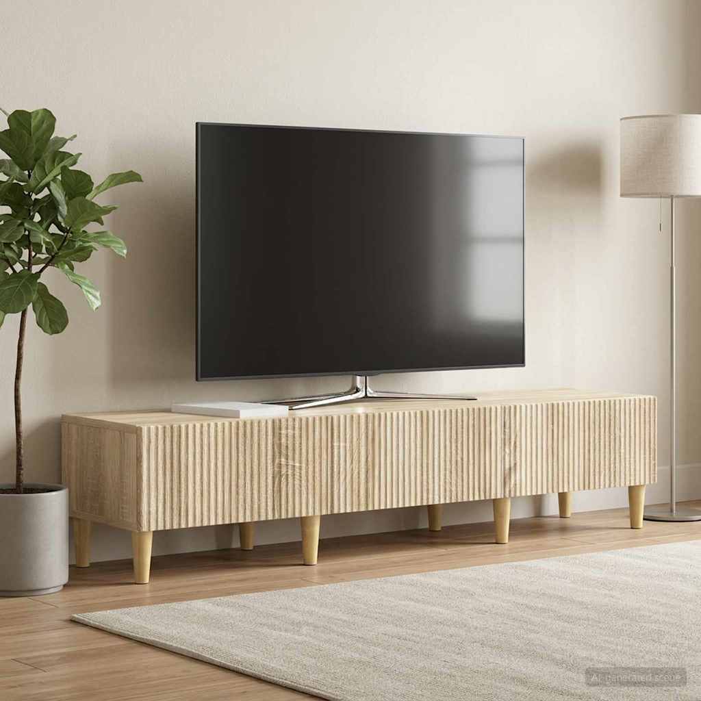 TV ormar Hrast sonoma 147 x 34,5 x 30 cm Konstruirano drvo