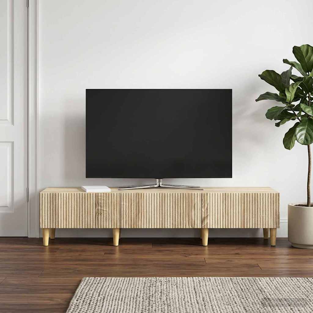TV ormar Hrast sonoma 147 x 34,5 x 30 cm Konstruirano drvo