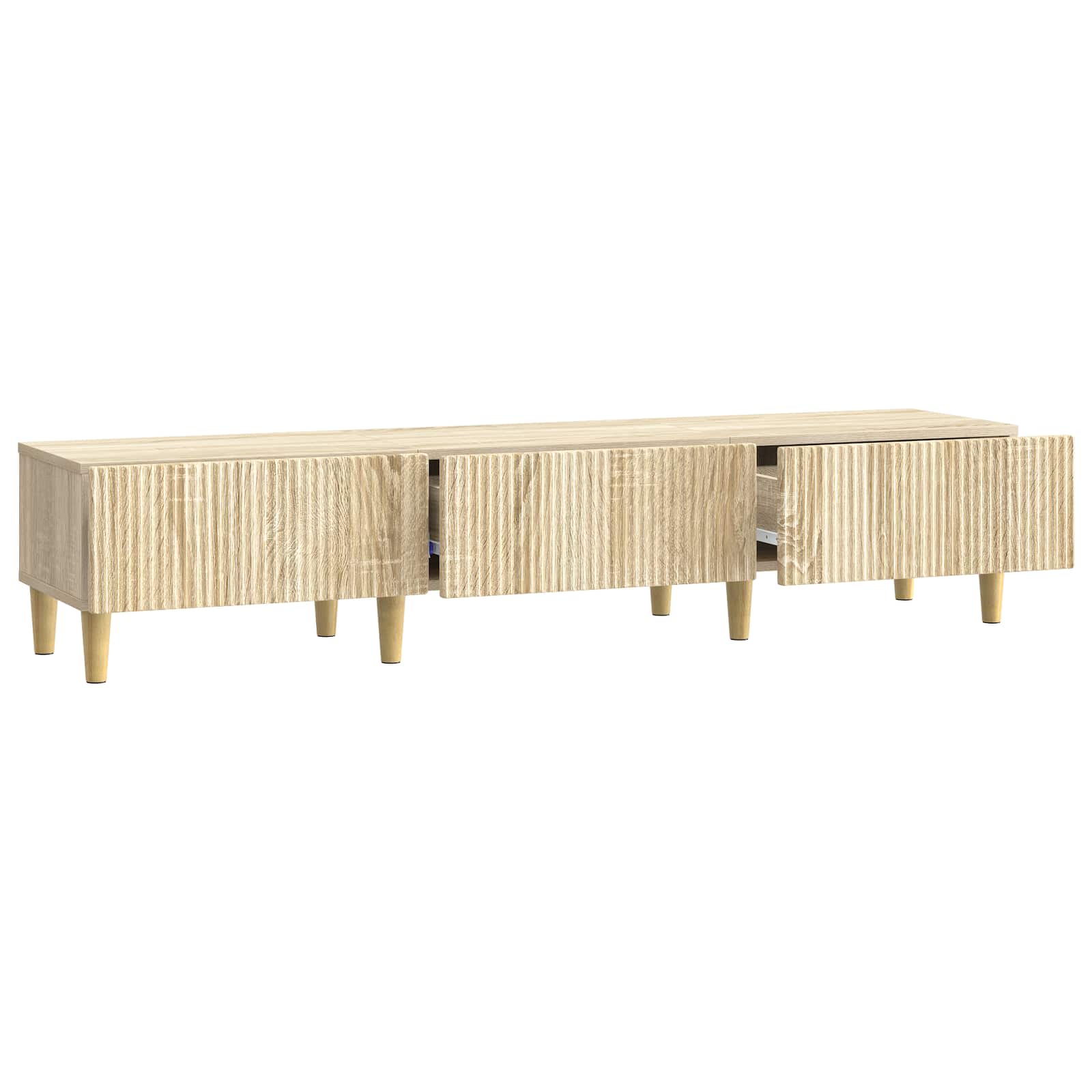 TV ormar Hrast sonoma 147 x 34,5 x 30 cm Konstruirano drvo