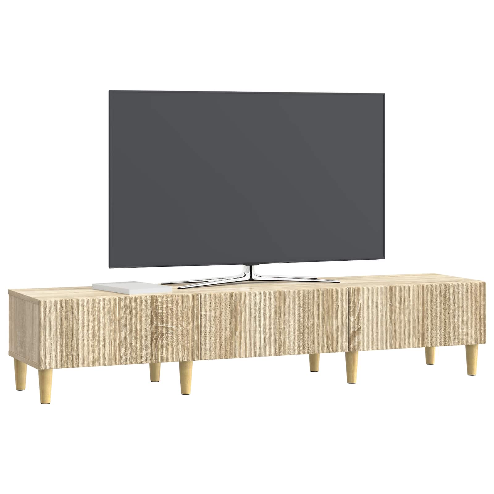 TV ormar Hrast sonoma 147 x 34,5 x 30 cm Konstruirano drvo
