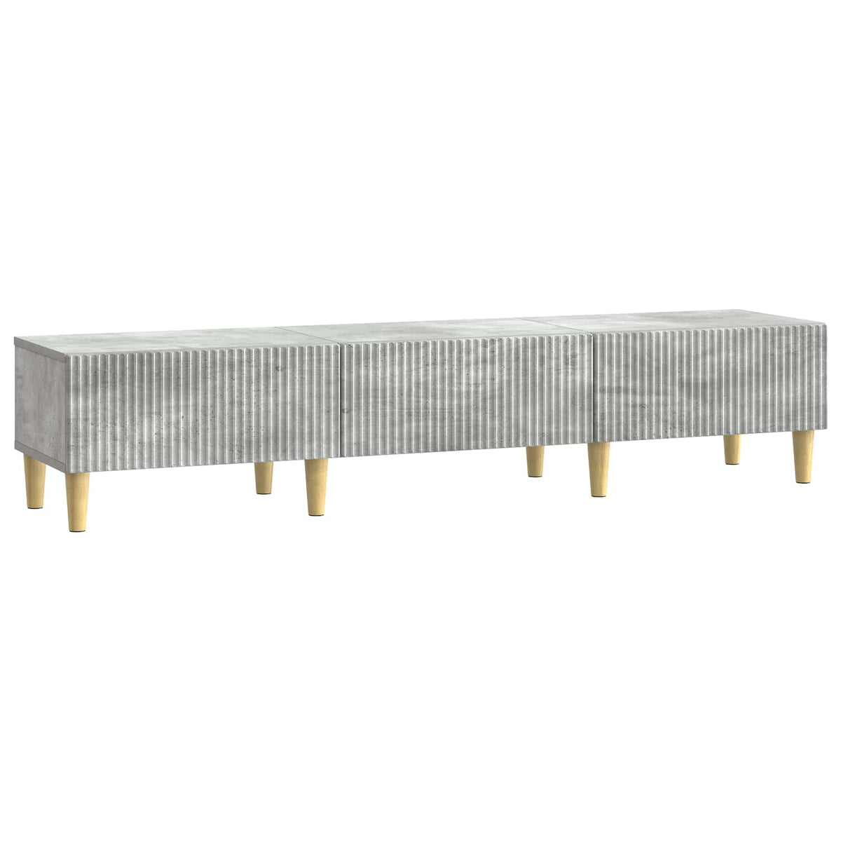 TV ormar Betonska siva 147 x 34,5 x 30 cm Konstruirano drvo