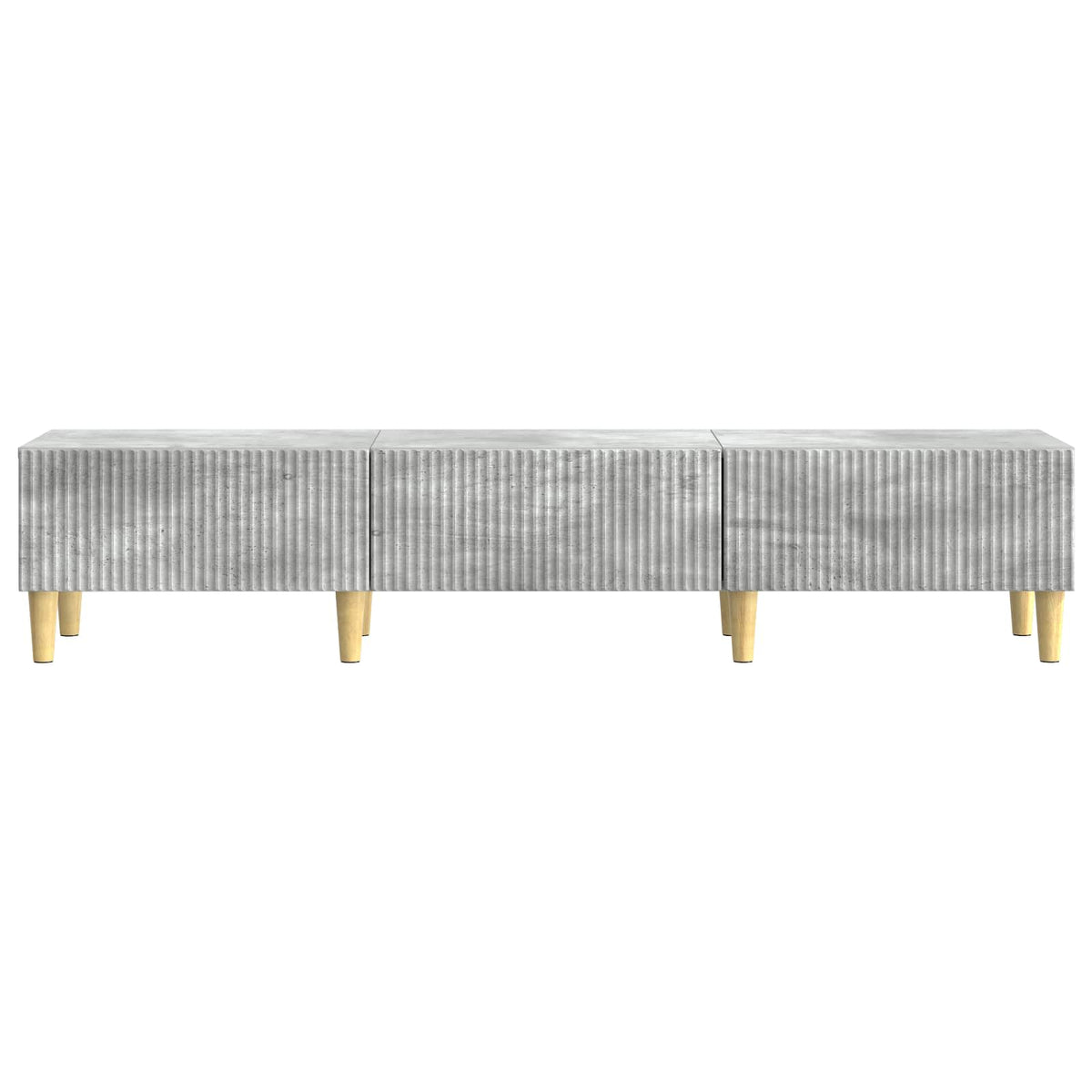TV ormar Betonska siva 147 x 34,5 x 30 cm Konstruirano drvo