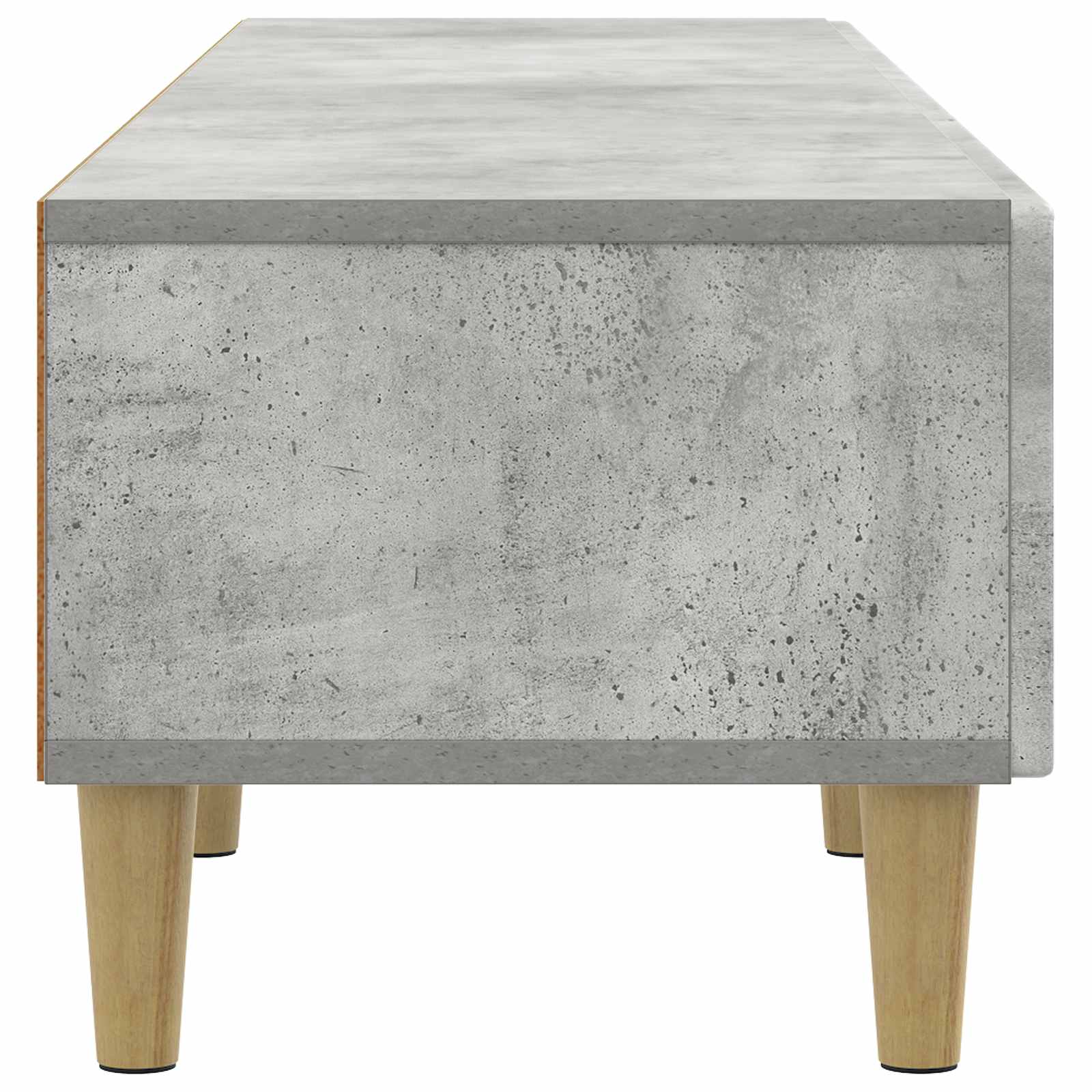 TV ormar Betonska siva 147 x 34,5 x 30 cm Konstruirano drvo