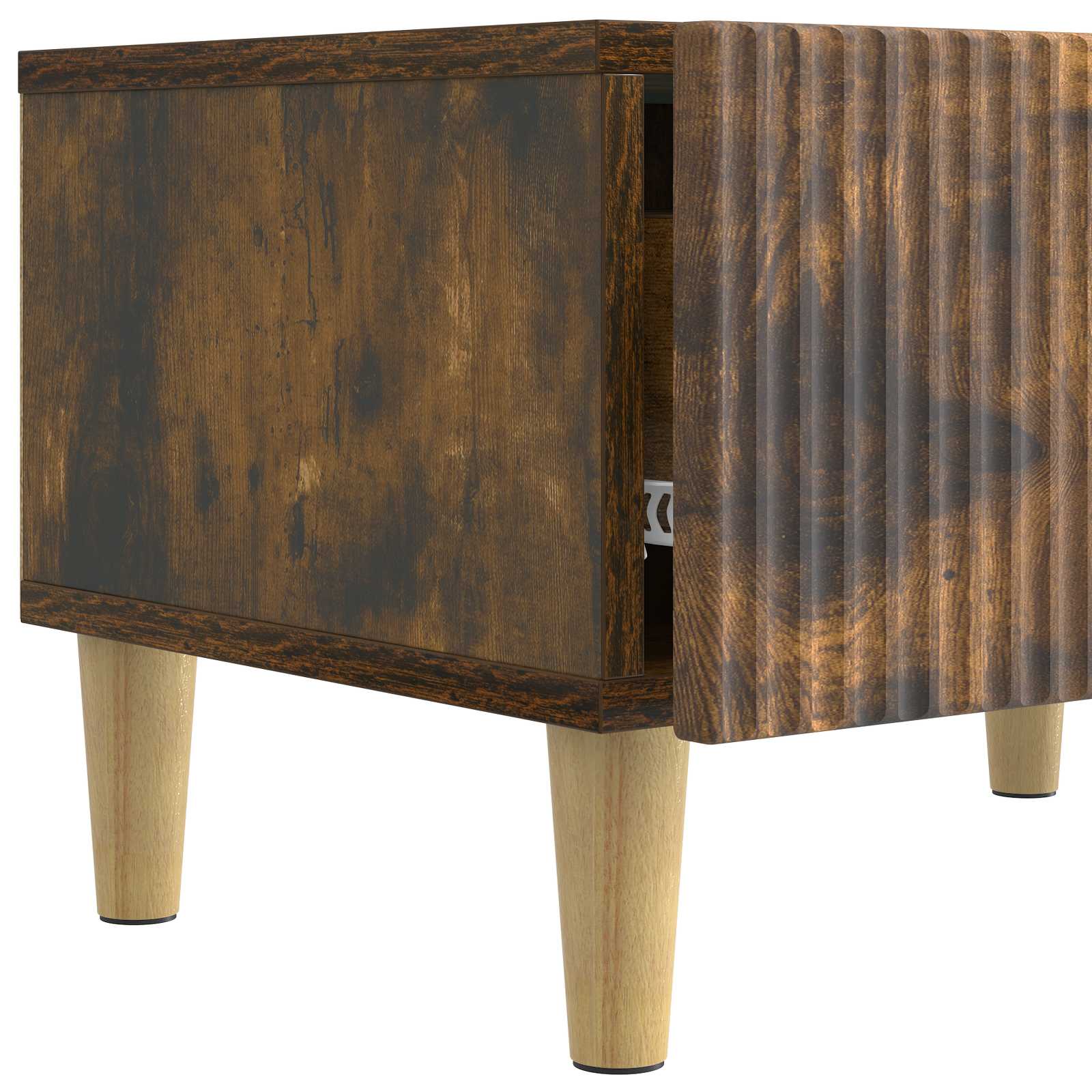 TV ormar Dimljeni hrast 147 x 34,5 x 30 cm Konstruirano drvo