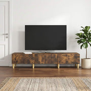TV ormar Dimljeni hrast 147 x 34,5 x 30 cm Konstruirano drvo
