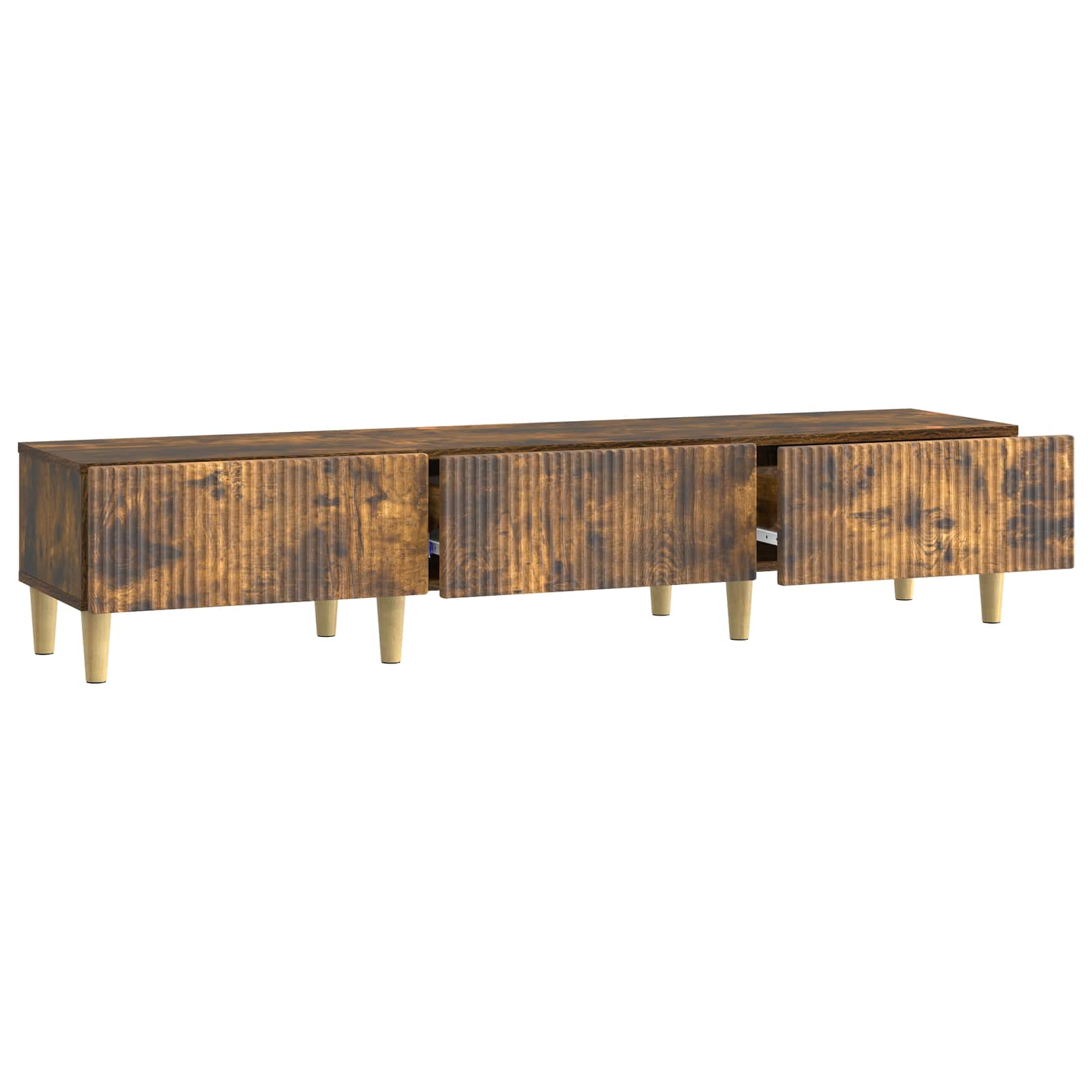 TV ormar Dimljeni hrast 147 x 34,5 x 30 cm Konstruirano drvo