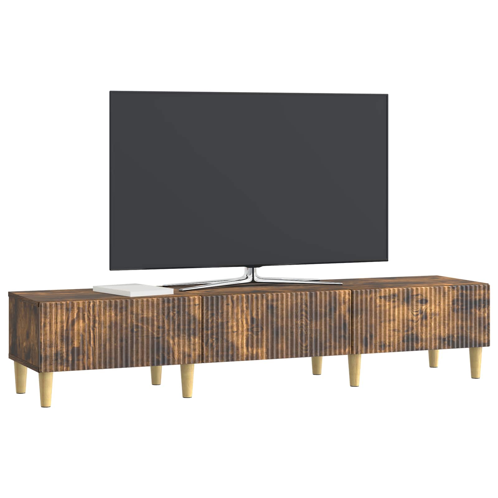 TV ormar Dimljeni hrast 147 x 34,5 x 30 cm Konstruirano drvo