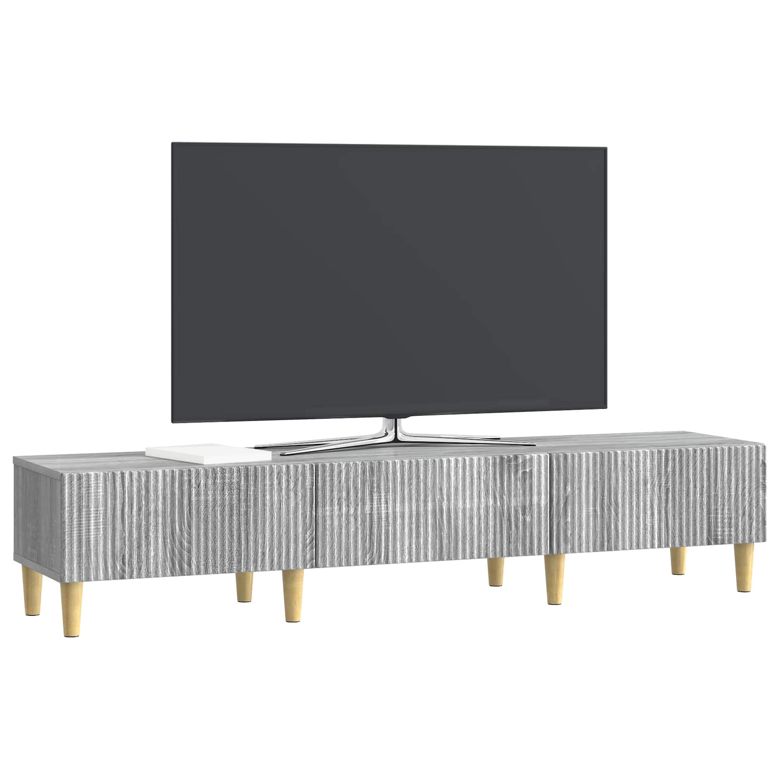 TV ormar Siva sonoma 147 x 34,5 x 30 cm Konstruirano drvo