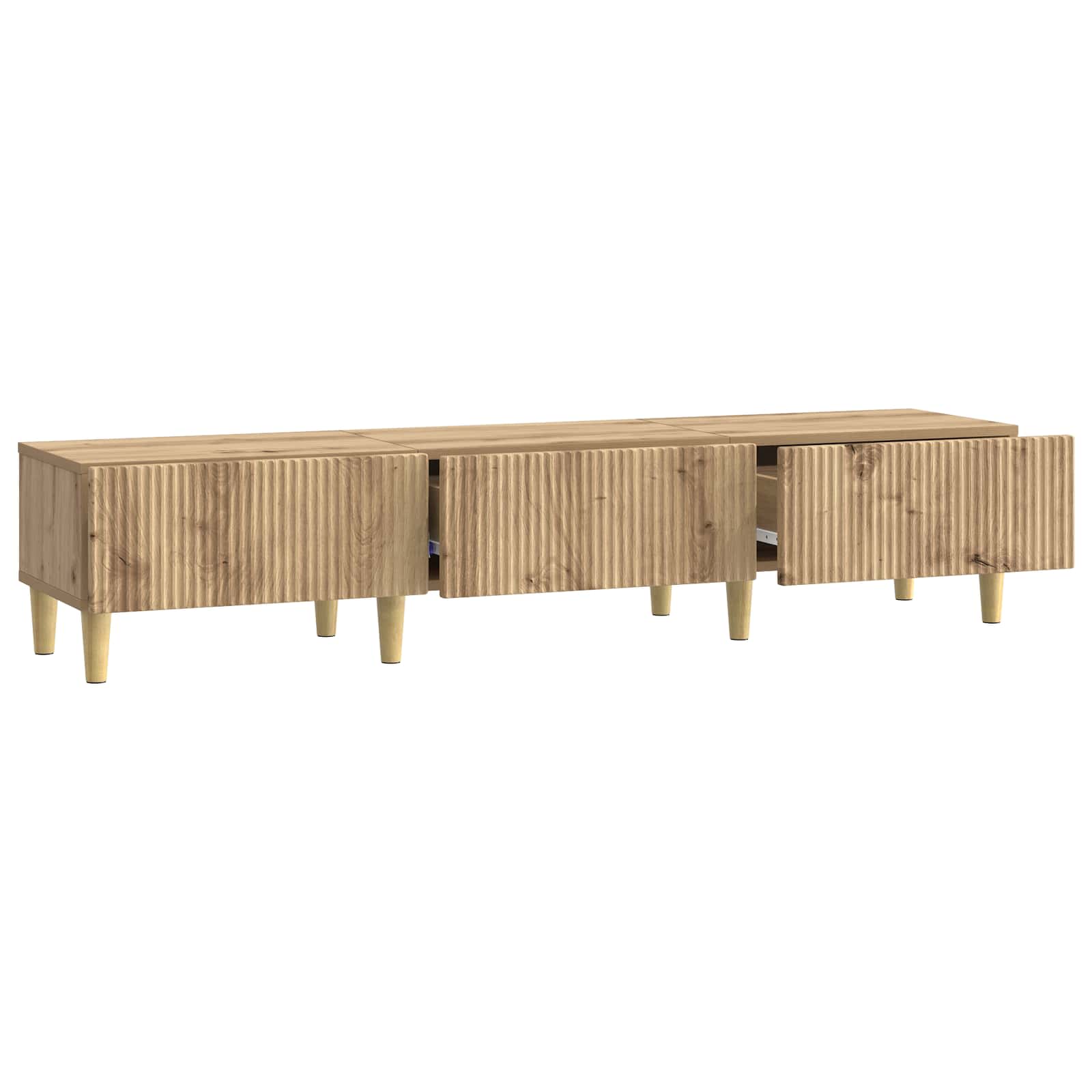 TV ormar Hrast artisan 147 x 34,5 x 30 cm Konstruirano drvo