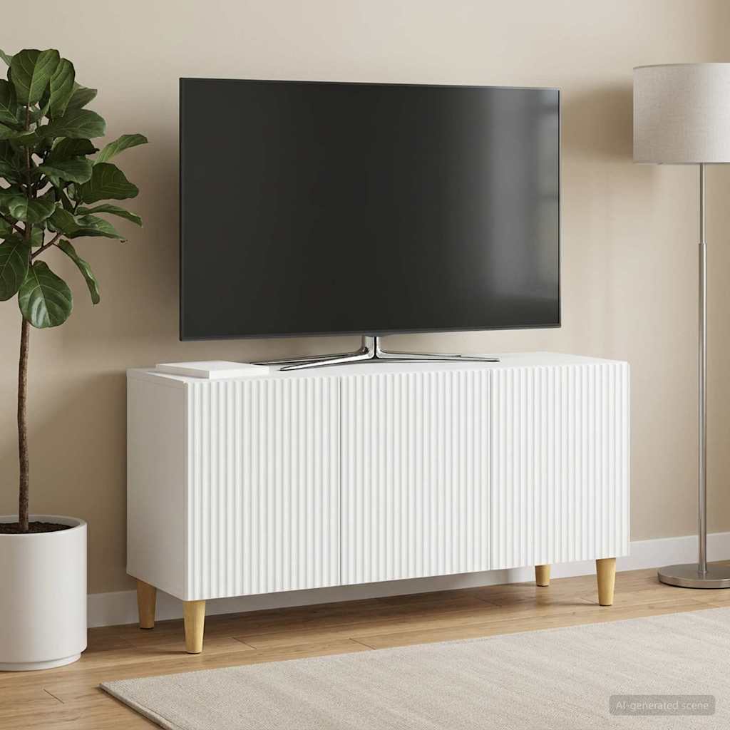 TV ormar Bijela 99 x 34,5 x 50 cm Konstruirano drvo