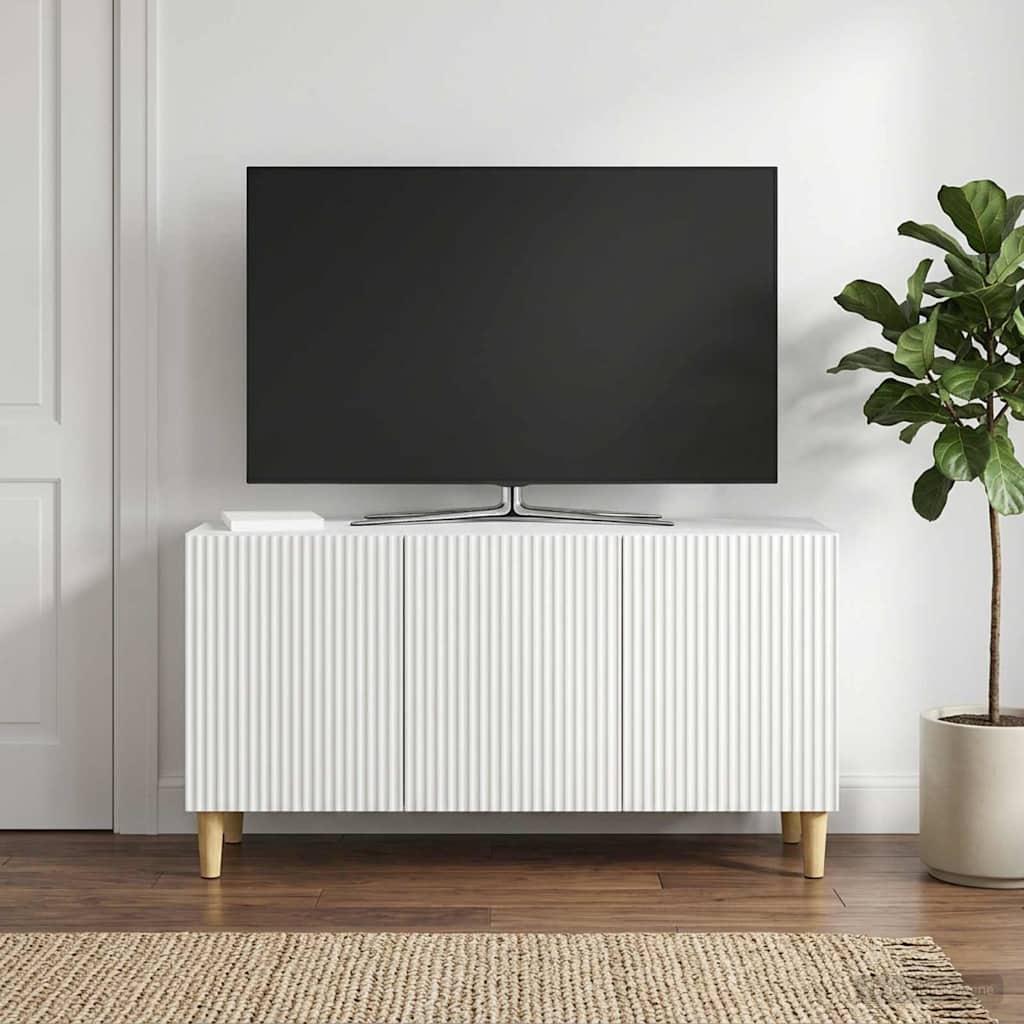TV ormar Bijela 99 x 34,5 x 50 cm Konstruirano drvo