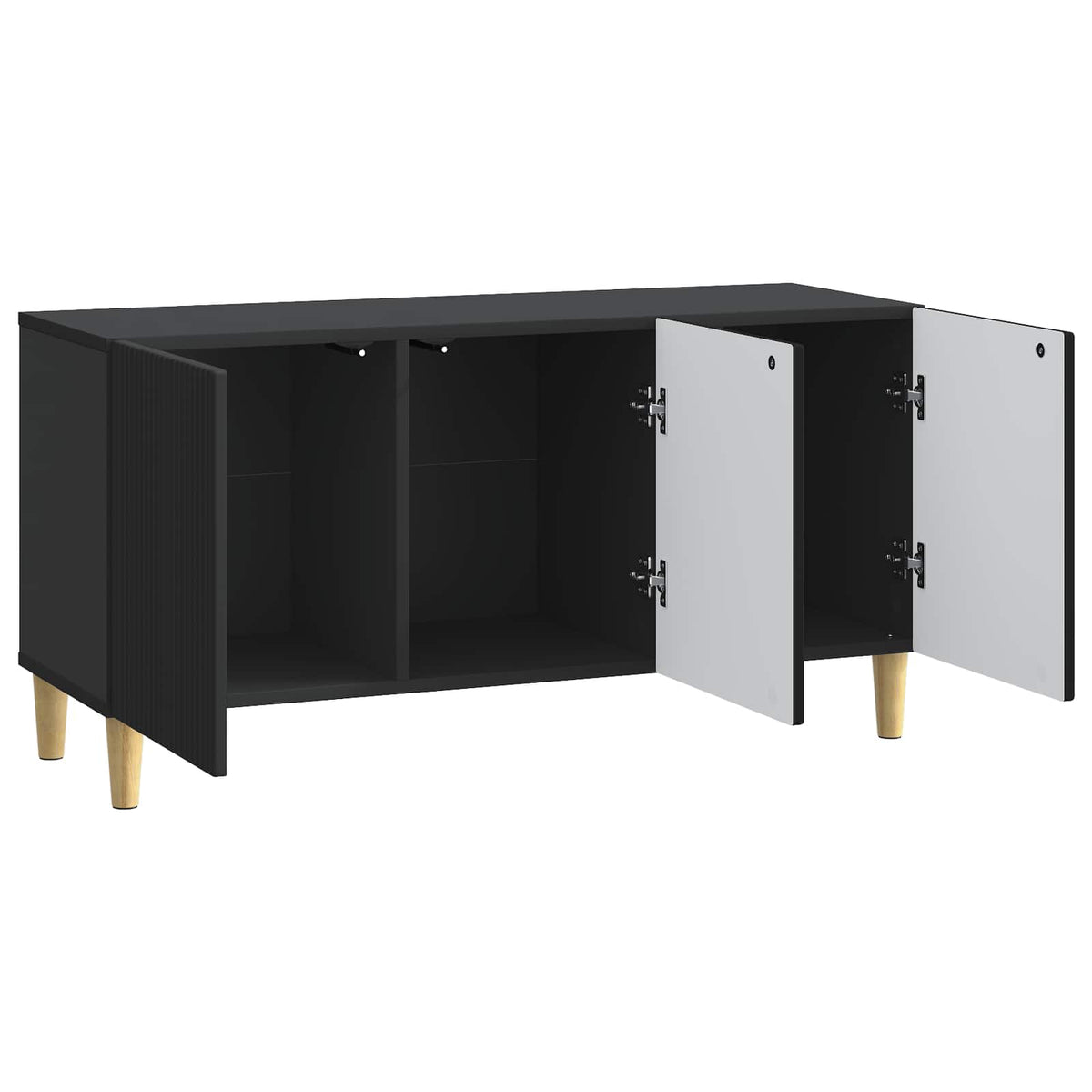 TV ormar Crna 99 x 34,5 x 50 cm Konstruirano drvo