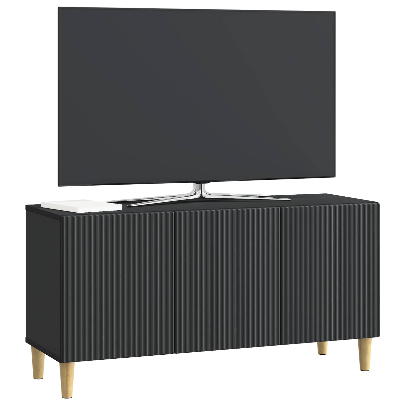 TV ormar Crna 99 x 34,5 x 50 cm Konstruirano drvo