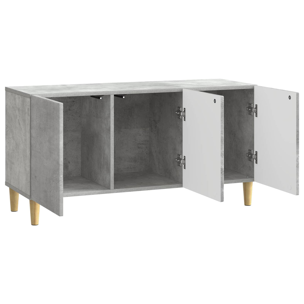 TV ormar Betonska siva 99 x 34,5 x 50 cm Konstruirano drvo