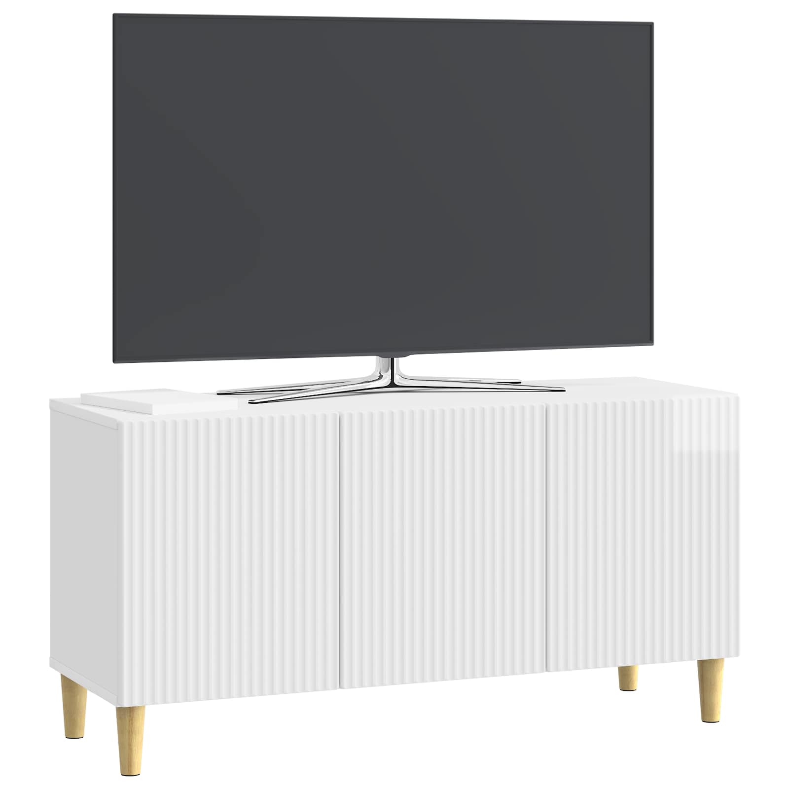 TV ormar Bijela visokog sjaja 99 x 34,5 x 50 cm