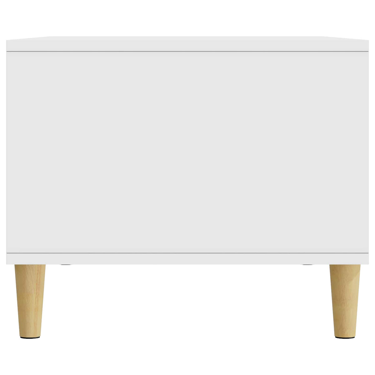 Kava Stol Bijela 90 x 50 x 40 cm Konstruirano drvo
