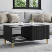 Kava Stol Crna 90 x 50 x 40 cm Konstruirano drvo