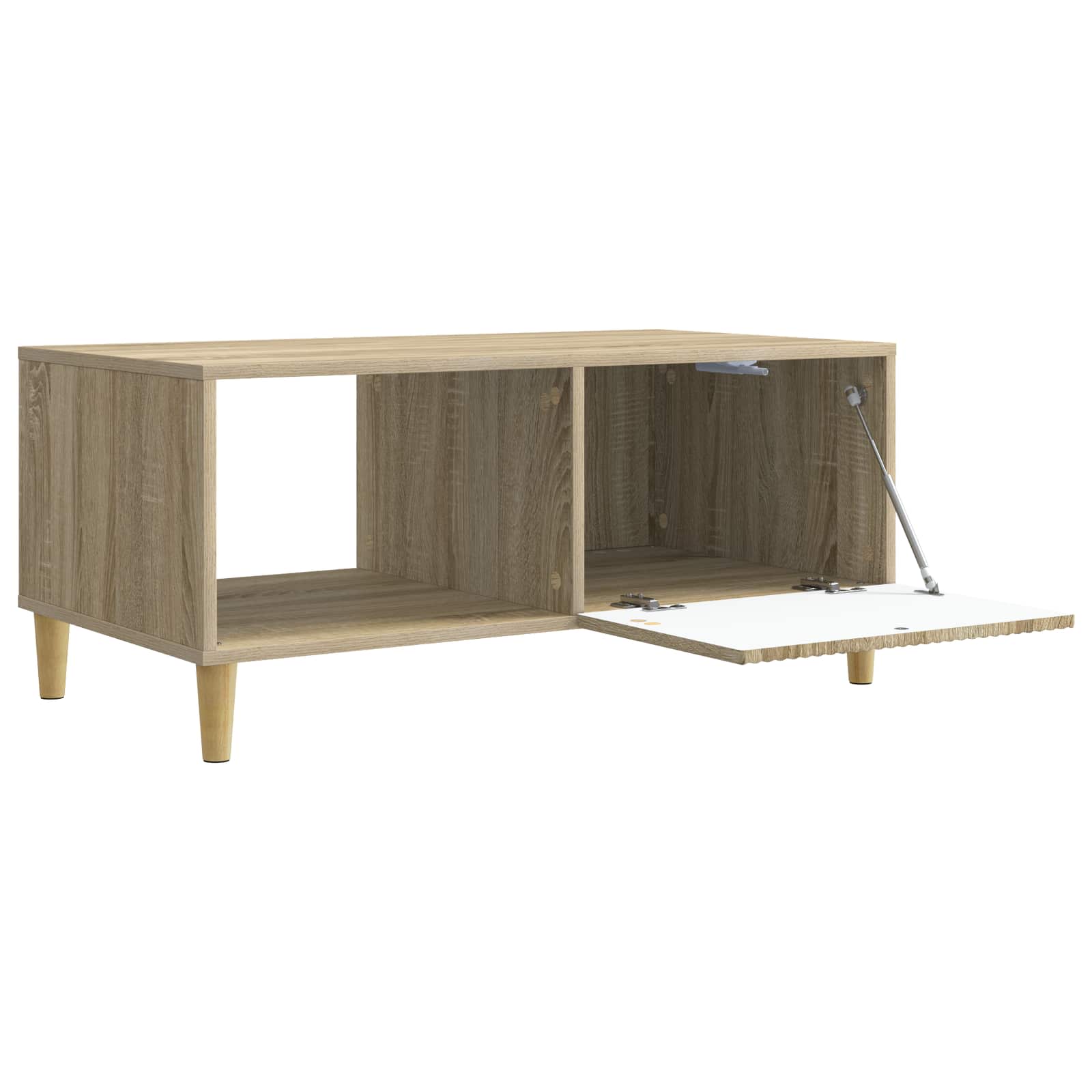 Kava Stol Hrast sonoma 90 x 50 x 40 cm Konstruirano drvo