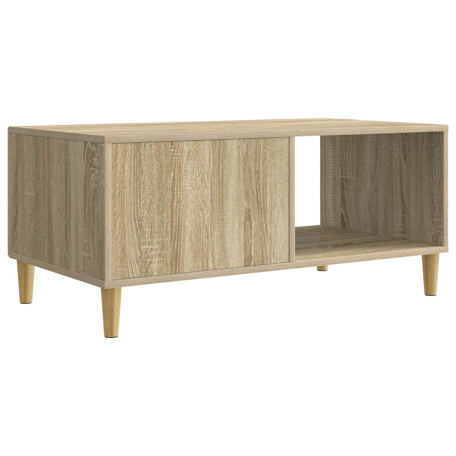 Kava Stol Hrast sonoma 90 x 50 x 40 cm Konstruirano drvo