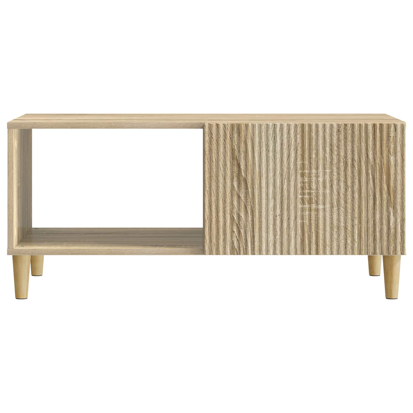 Kava Stol Hrast sonoma 90 x 50 x 40 cm Konstruirano drvo