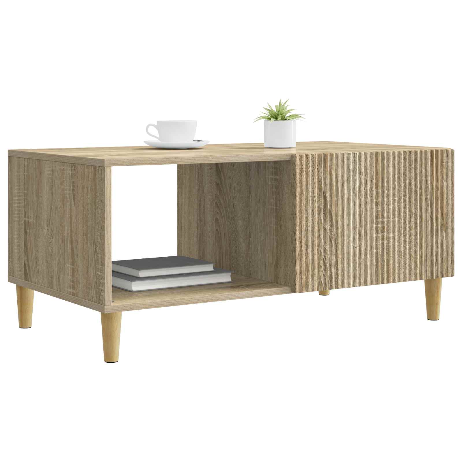 Kava Stol Hrast sonoma 90 x 50 x 40 cm Konstruirano drvo