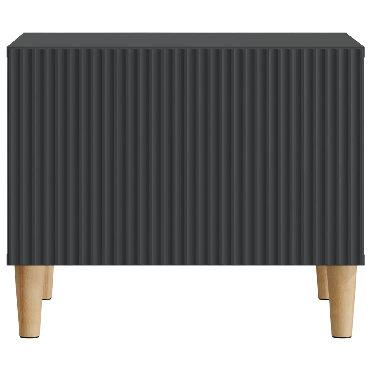 Kava Stol s ladicama Crna 49 x 50 x 40 cm Konstruirano drvo