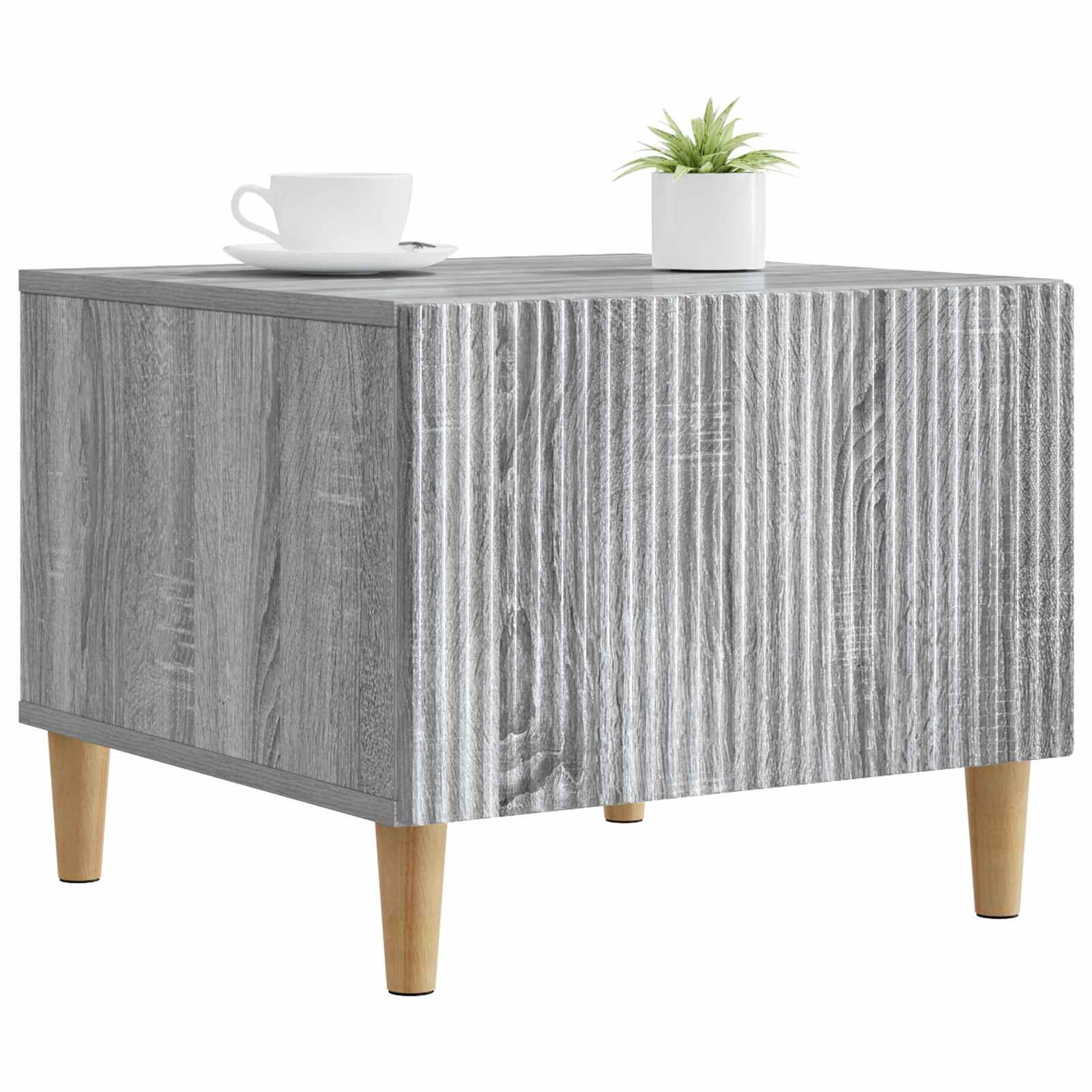 Kava Stol Siva sonoma 49 x 50 x 40 cm Konstruirano drvo