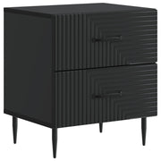 Noćni ormar Crna 43 x 34,5 x 47,5 cm Konstruirano drvo