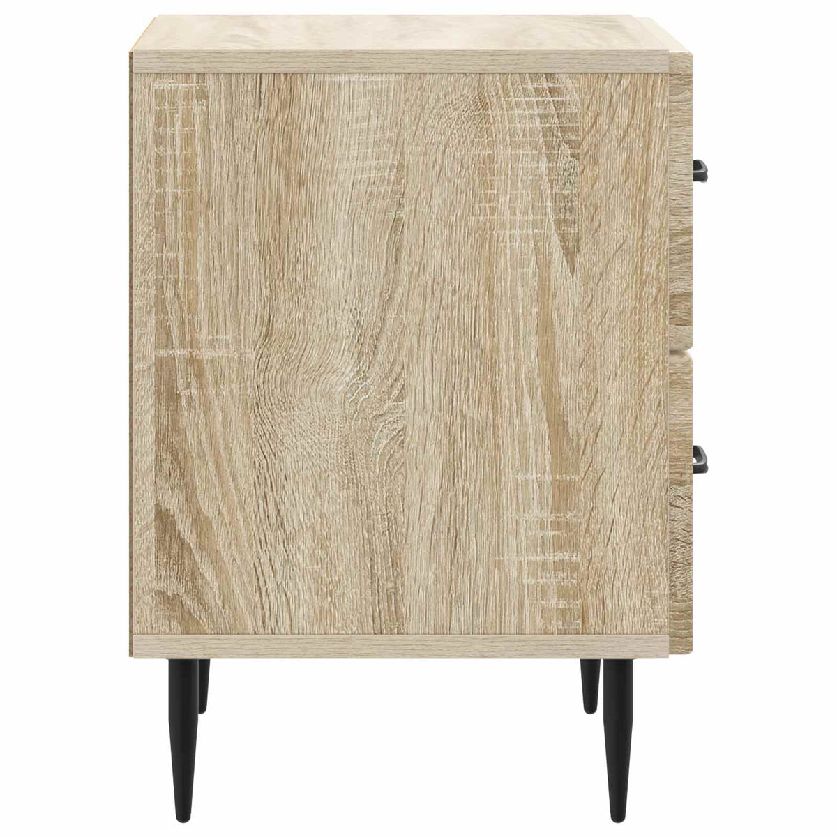 Noćni ormar s ladicama 2 pcs Hrast sonoma 43 x 34,5 x 47,5 cm