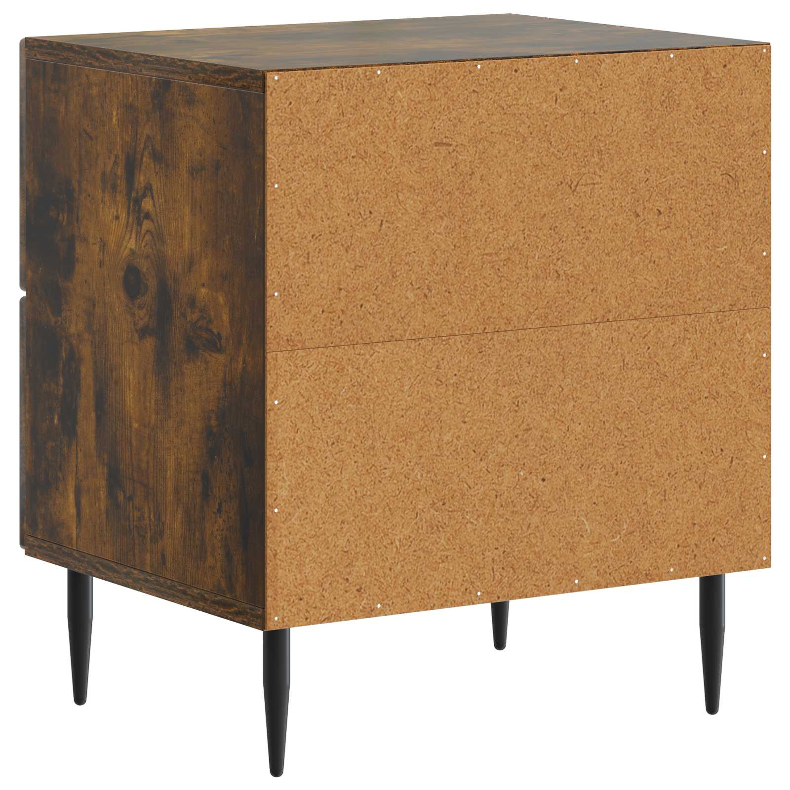 Noćni ormar s ladicama Dimljeni hrast 43 x 34,5 x 47,5 cm